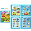 1 Book+1 Pen Reusable Coloring Book Water Painting Book Sensory Early Education Puzzle Drawing Toys 4