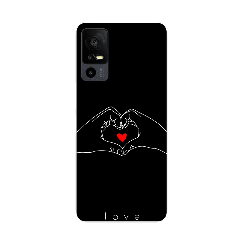 Cute Silicone Shockproof Bumper Case - Soft and Durable Back Cover