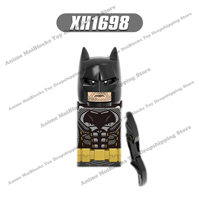 Movie Batman The Joker Harley Quinn Wonder Woman mini action toy figures building blocks Assemble bricks kid gifts WM6080 WM6100 XH1698