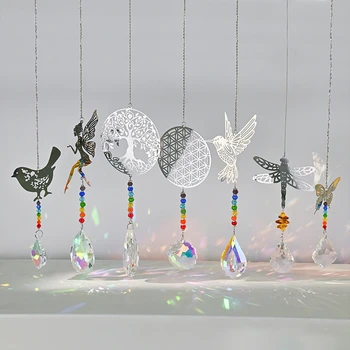 Crystal Sun Moon Suncatcher 1