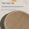 Oval Shaped Scratch Pad For Cats Sisal Scratching Cat Bed Multipurpose Pet Sleeping Mat Wear-Resistant Cat Scratch Bed Nest  ﻿ 3