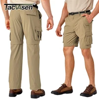 TACVASEN Zip Off Hiking Pants Convertible Shorts Mens Cargo Work Pants Lightweight Breathable Trousers Workwear Outdoor Bottoms 2