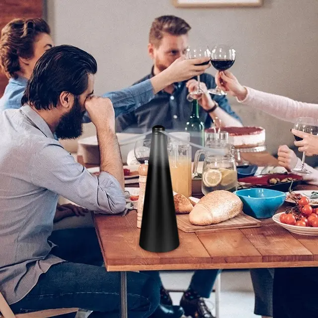 Új Kültéri Többfunkciós Ventilátor Levél Légyriasztó Automatikus Műtárgy - Image 2