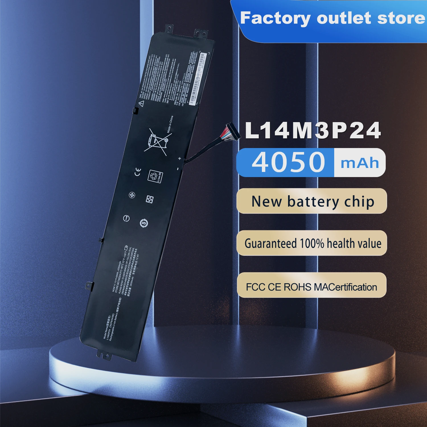 Аккумулятор L14M3P24 L16S3P24 для ноутбука Lenovo Ideapad 700-15ISK,151SK 17ISK,Legion R720 Y520-15IKBA 15IKBM 15IKBN