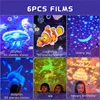 Ocean Starry Projector Small Night Light Constellation Galactic Nebula Projection Lamp 360 Degree Rotation for Children's Gift 5