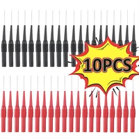 10PCS 30V Car Tip Probes Diagnostic Tools Multimeter Test Leads Extention Back Piercing Needle Tip Probes Auto Kit Machine 0.7MM