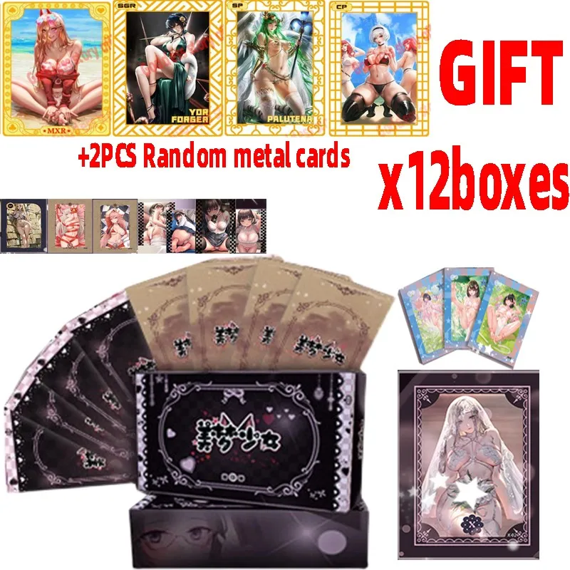 

Wholesale 12/24/36boxes Goddess Story Dream Girl 3 Cards Girl Party Bikini Feast Booster Box Toys Hobbies Gift