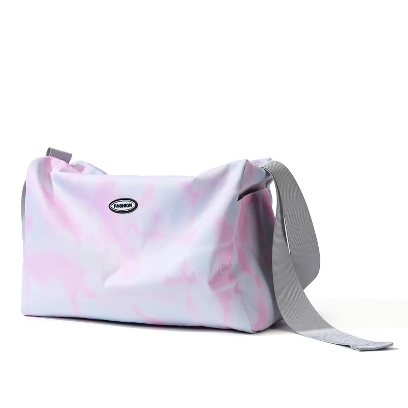 Fashion Waterproof Travel Fitness Bag Portable Nylon Women Sport Clothes Storage Pack Multifunction Dry Wet Separation Gym Pouch