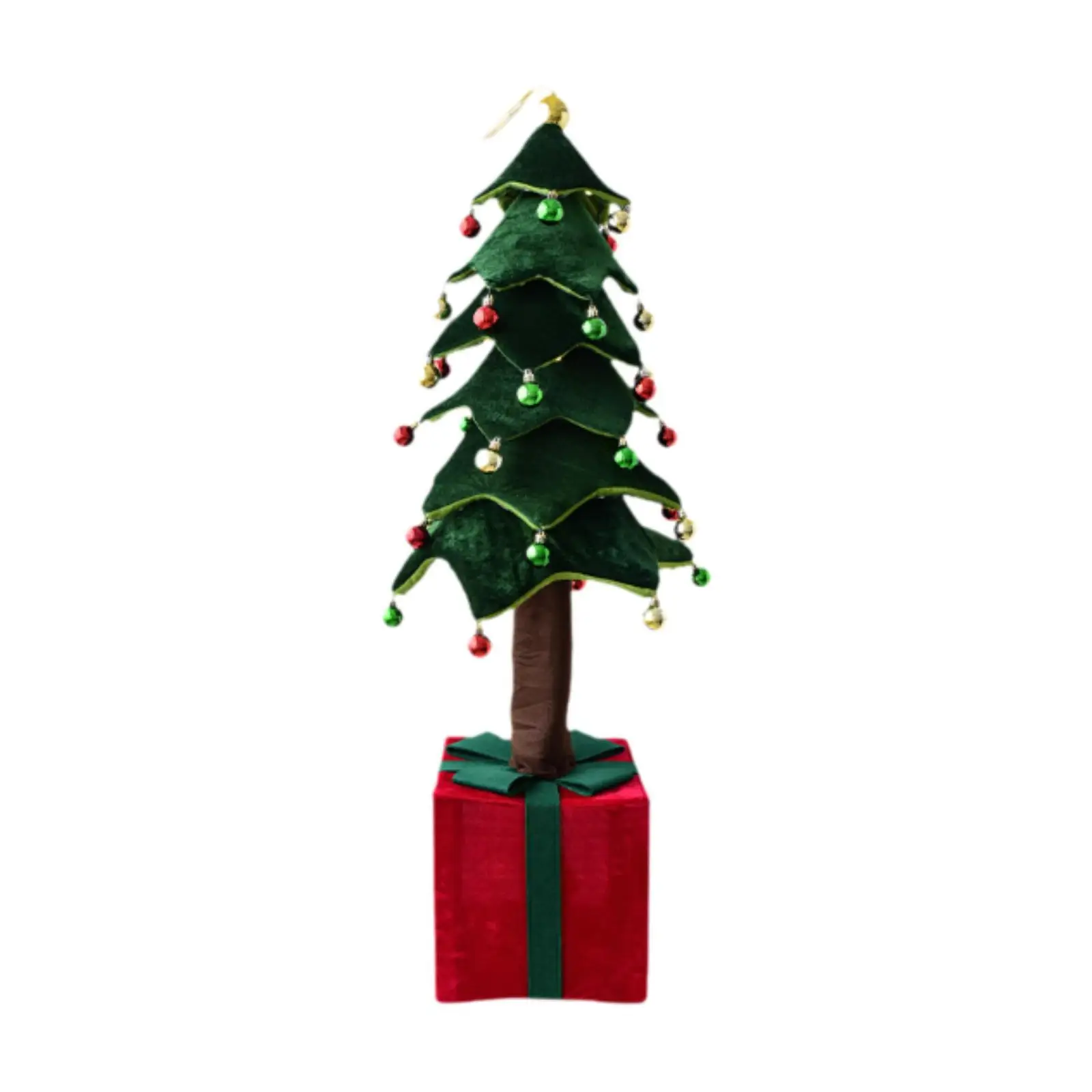 Artificial Christmas Tree Home Decor Gift Decorative Crafts Tabletop Centerpiece for Party Bedroom Indoor Dining Room Table