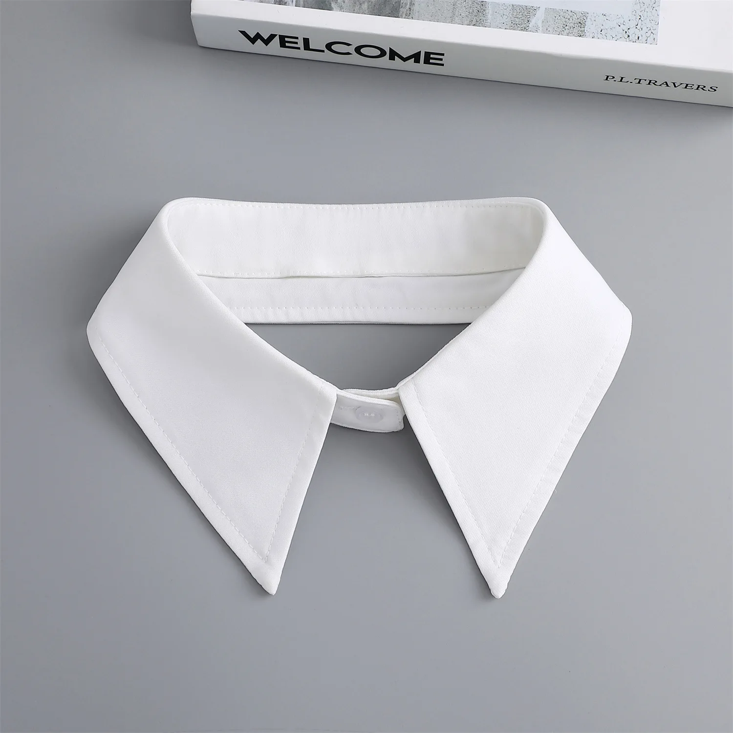 Fashion White Fake Collar Blouse Sweater Shirt Detachable Collar Shirt Black False Lapel Clothing Decorative fake collar detachable collar shawl