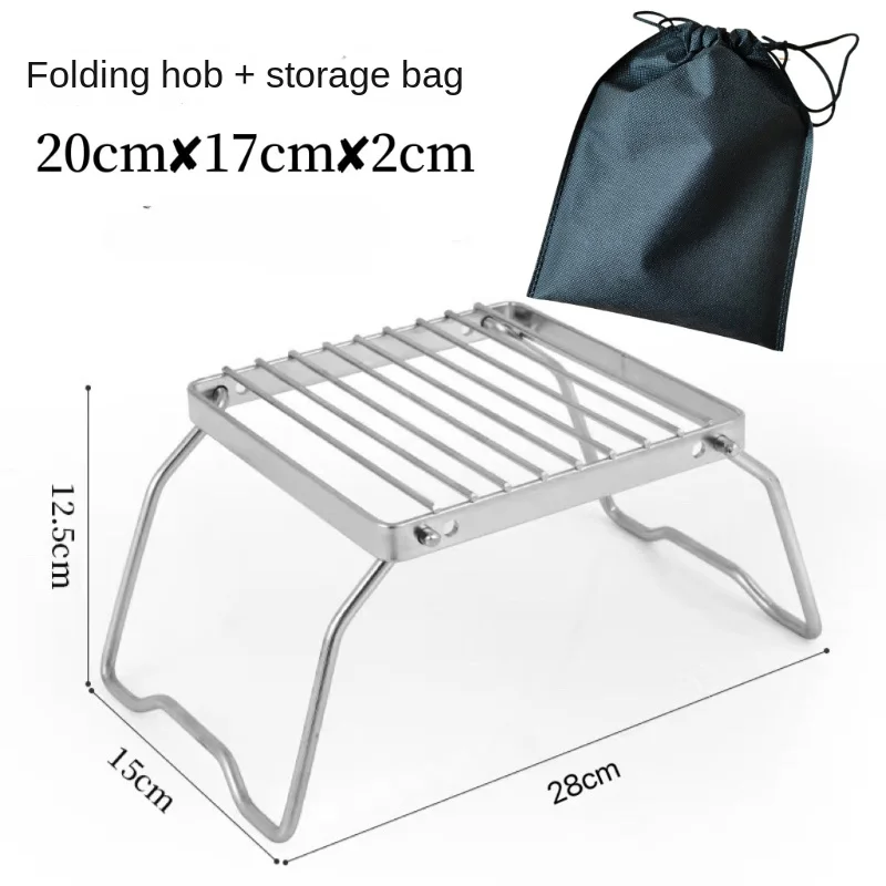 Support Trépied Pliant - Camping Plein Air - Survie - Inox - Neuf