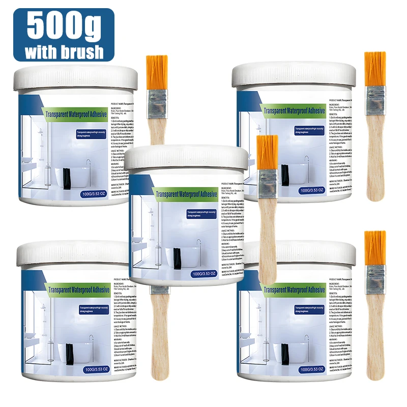 500g with brush