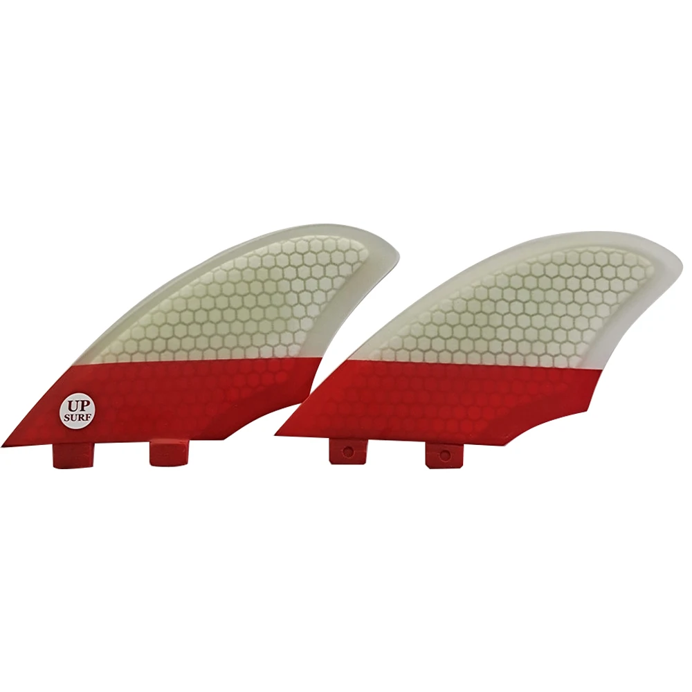 Twin Fins UPSURF FCS Keels Side Fins Double Tabs 1 Surf Stabilizer Keel Twins Surfing Accessories 2pcs Surf surfboard fin