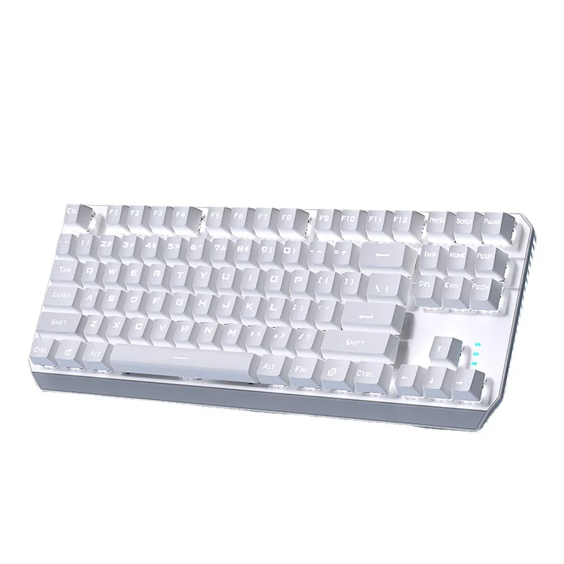 本物のメカニカルキーボードTK87キー,フルキー,ホットスワッ