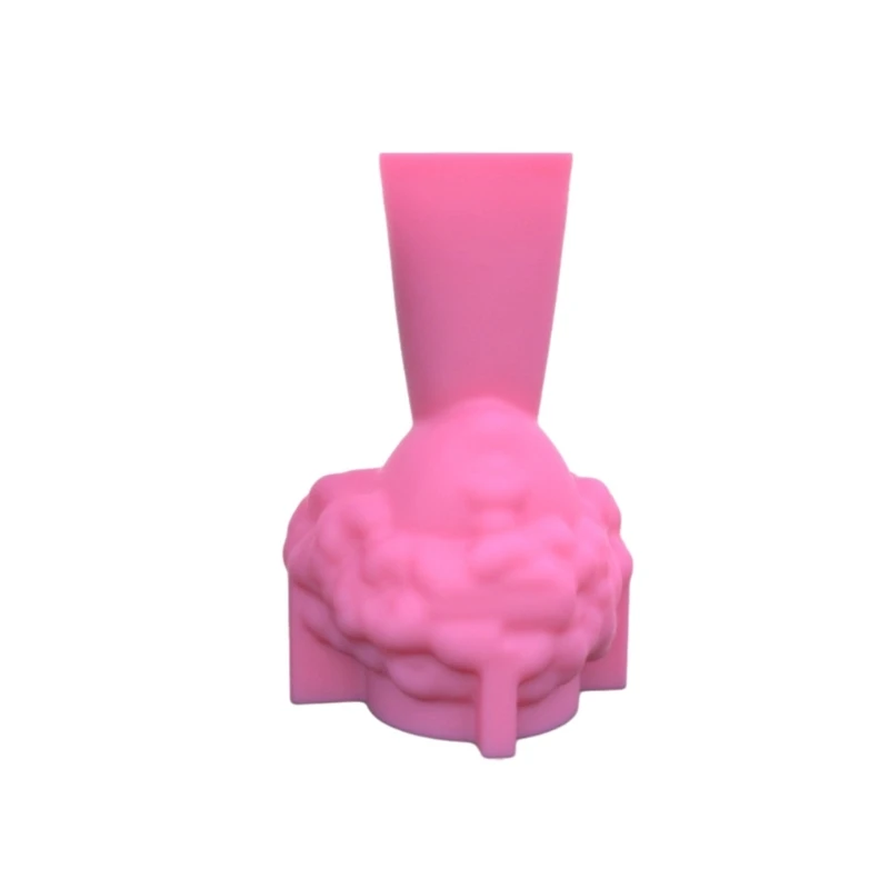 Flower Girl Silicone Mould for Flowerpot Vase Mold Concrete Cement Epoxy Resin Mold Casting Tool DIY Craft Garden Decors