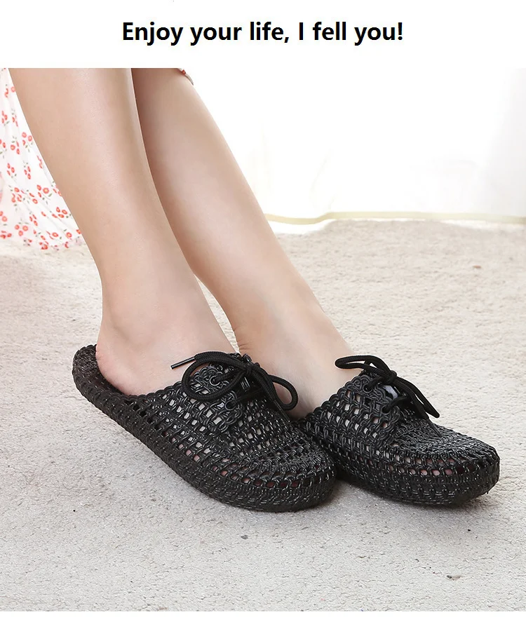 2020 Low Price Fashion New Design Women Summer Sandals Lace-up Breathable Non Slid Flat Woman Female Ladies Sweet Slippers