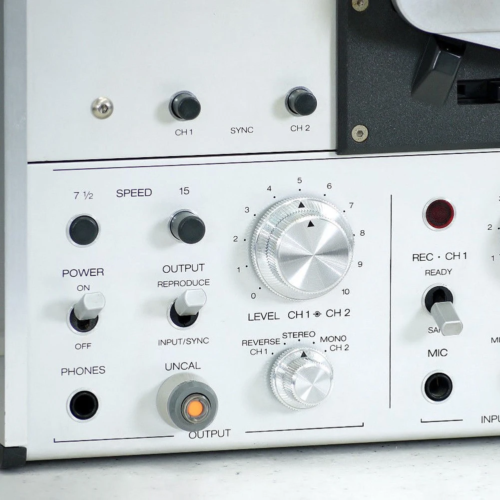 Chrome Rocker with Knob Toggle Flick Switch Rocker Tape Drive Tape ...