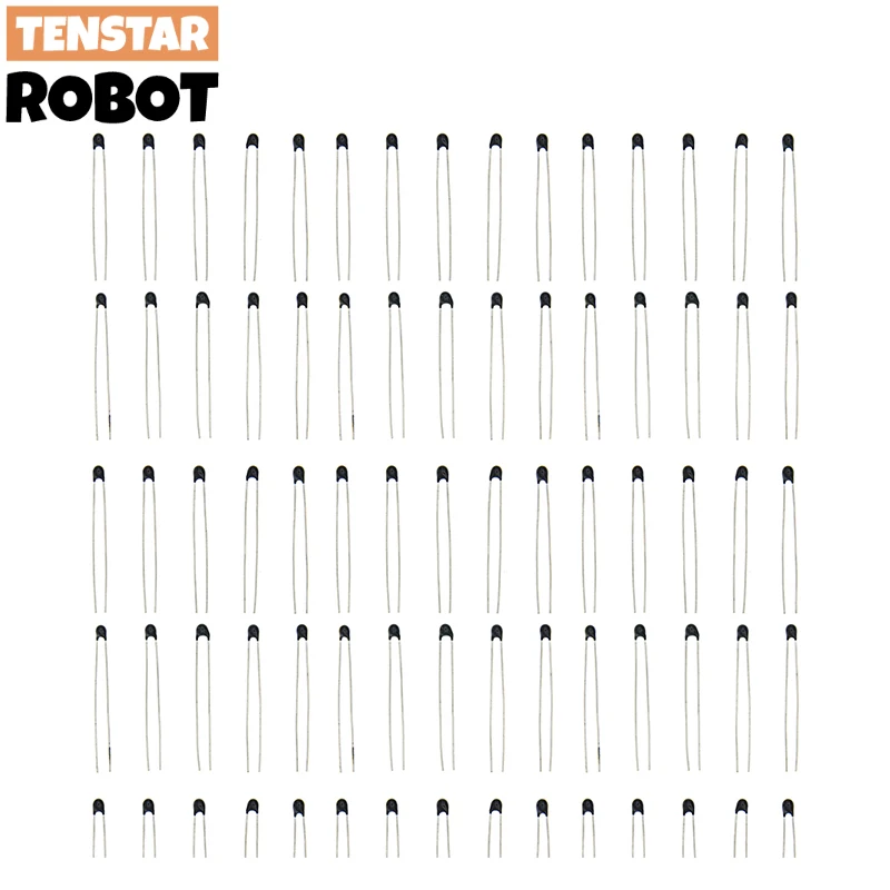 100pcs=10value*10pcs NTC Thermistor Resistor Kit NTC-MF52AT 1K 2K 3K 4.7K 5K 10K 20K 47K 50K 100K +-5% 3950B