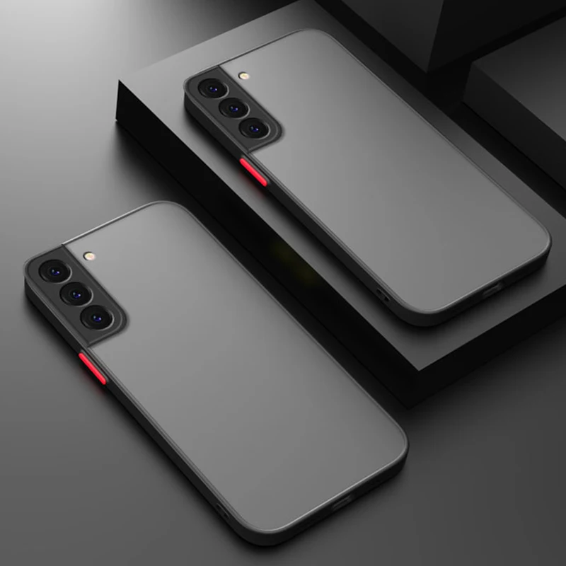Shockproof Matte Armor Phone Case with Enhanced Protection