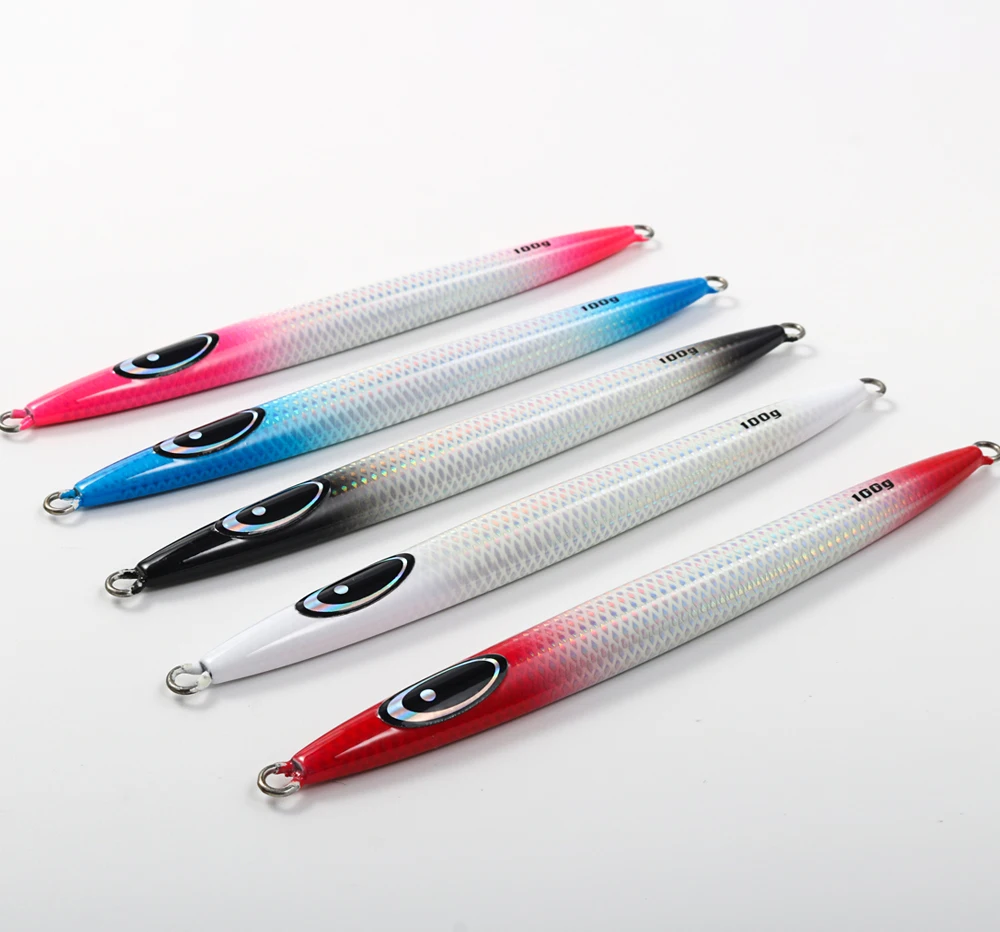 JIGGING PRO 100g 150g 200g 250g 300g 400g Tiefsee Boot Angeln Köder große Vertikale Metall Jigs Schnell Sinkende Künstliche Köder – Detail 7