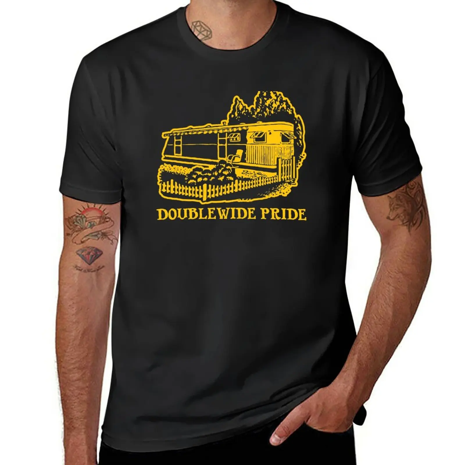 

New Doublewide Pride T-Shirt Anime t-shirt sweat shirt mens champion t shirts