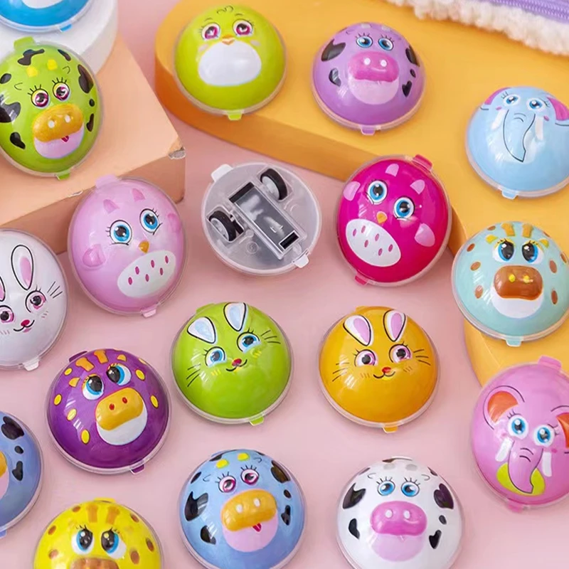 Mini Pull Back Animal Car Play Toy 30PCS 4cm Christmas Wedding Gifts Guests Toys Kids Birthday Party Baby Shower Party Favor party toys,toy gift filler,pull back car toys