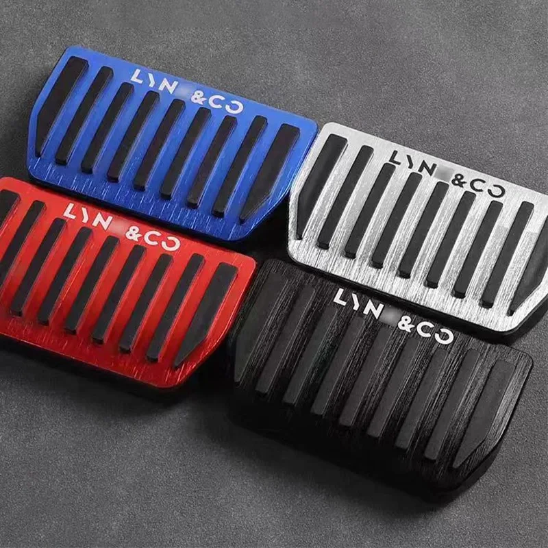 Pedal Cover Lynk Co 01 02 03 05 Non-slip Aluminum Alloy Throttle Brake Pedal Cover EM-P Brake Accelerator Pedal Car Accessories