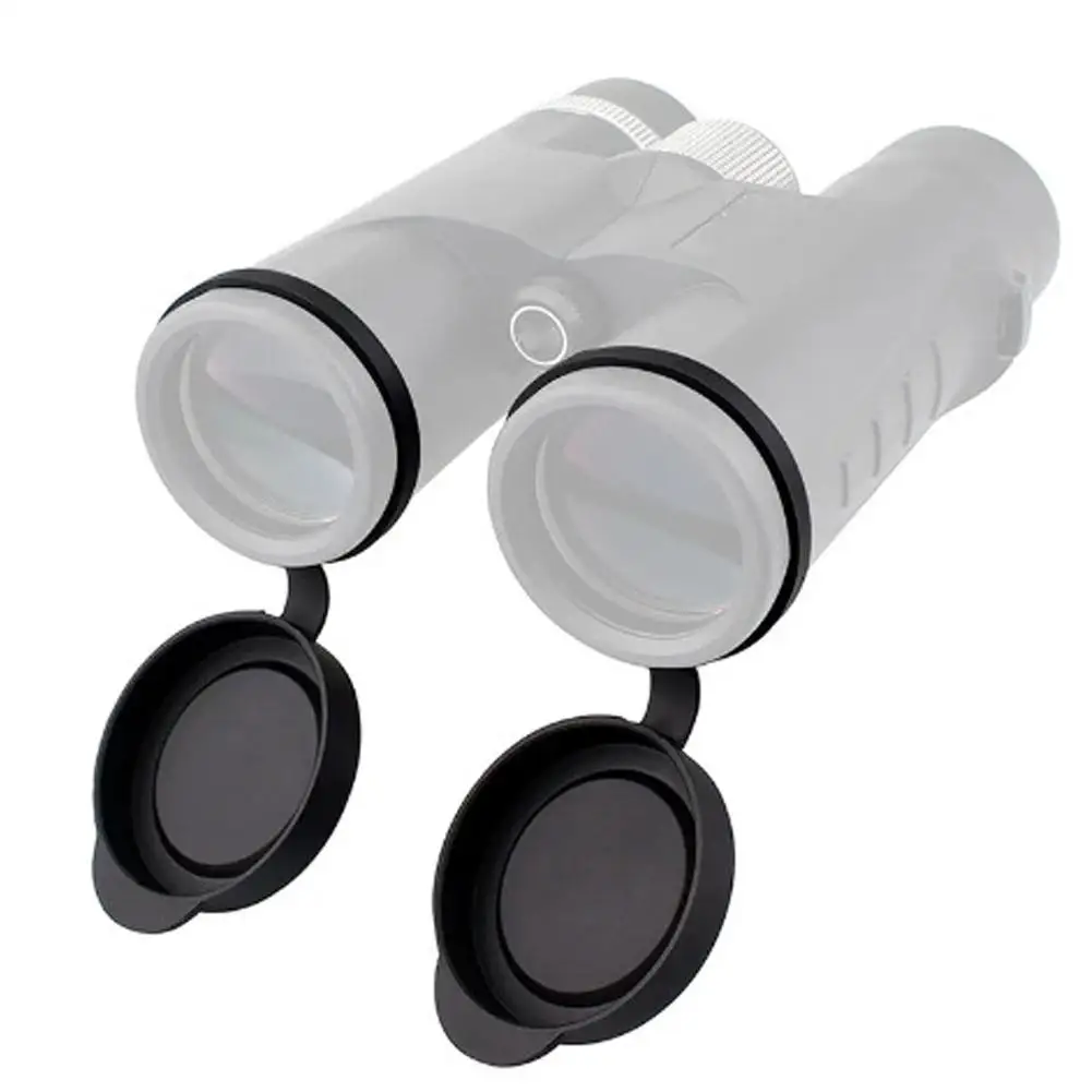 Binoculars Protective Cover 42mm/52mm Rubber Eyepiece Lens Prevention Cover Fire Objective Accessories Decoration Spyglass X7H6 binoculars protective cover