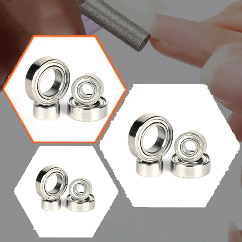Mini 4PCS Ball Bearings Designed for KUPA UPOWER UP200 UG12/SUG12 Speed Nail Drills