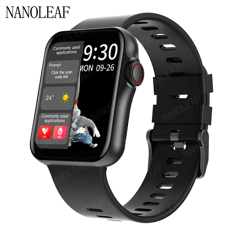 1.6Inches Smart Watch Multi-Scene Split-Screen Function Remote Control Camera Sleep Record Suitable For Android IOS Wristwatches 