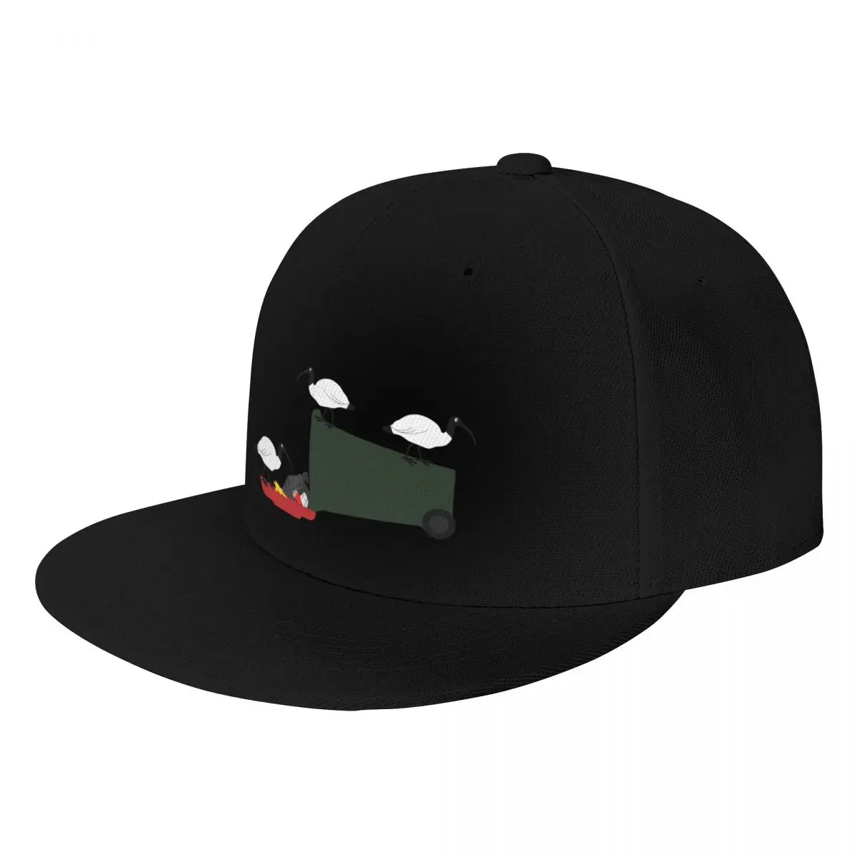 

Bin Chickens Eating Lunch on Green Baseball Cap dad hat Visor derby hat Golf Hat Female Men's