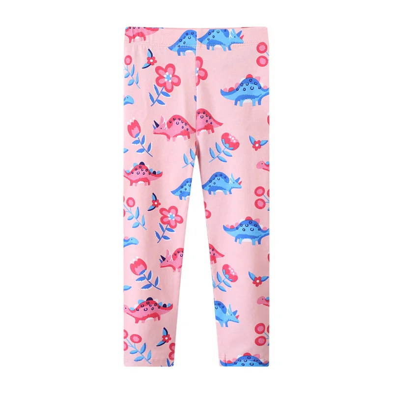 Animals Baby Girls Leggings Pants Jumping Meters 2-7T