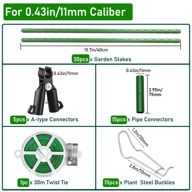 11mm Supports Kit-B