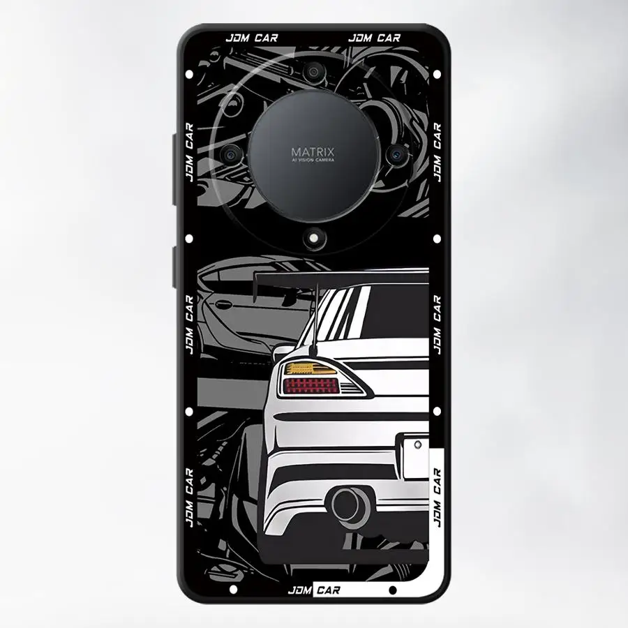 Soft Shell Case with Japan JDM Sports Car Design
