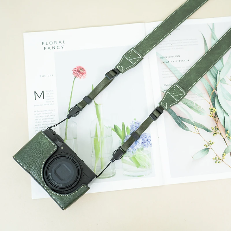 Ricoh GR3 보호 케이스, GR3X 카메라 커버, GR III 기본 카메라 가방, 수제 PU 가죽 케이스에 적합