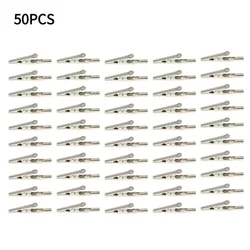 Premium Metal Alligator Clips for DIY Projects and Crafting - Pack Options Available (50 PCS)