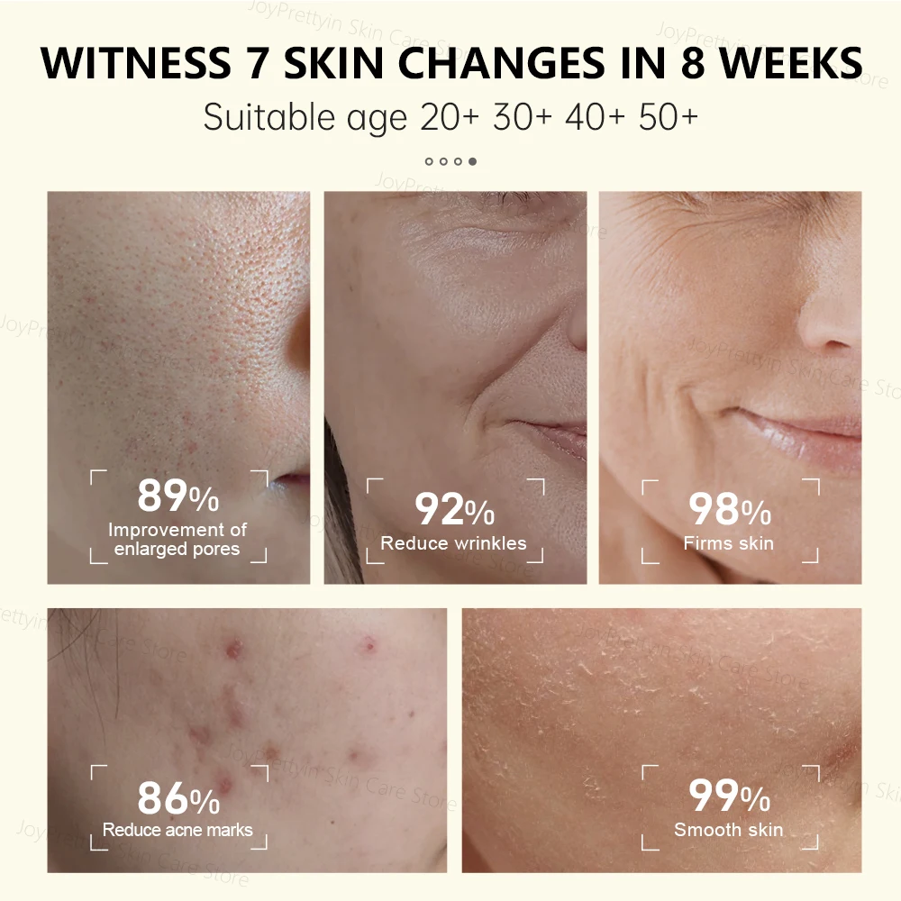 Retinol Wrinkle Hyaluronic Acid Pore Shrink Moisturizing Lifting Anti Aging Facial Serum