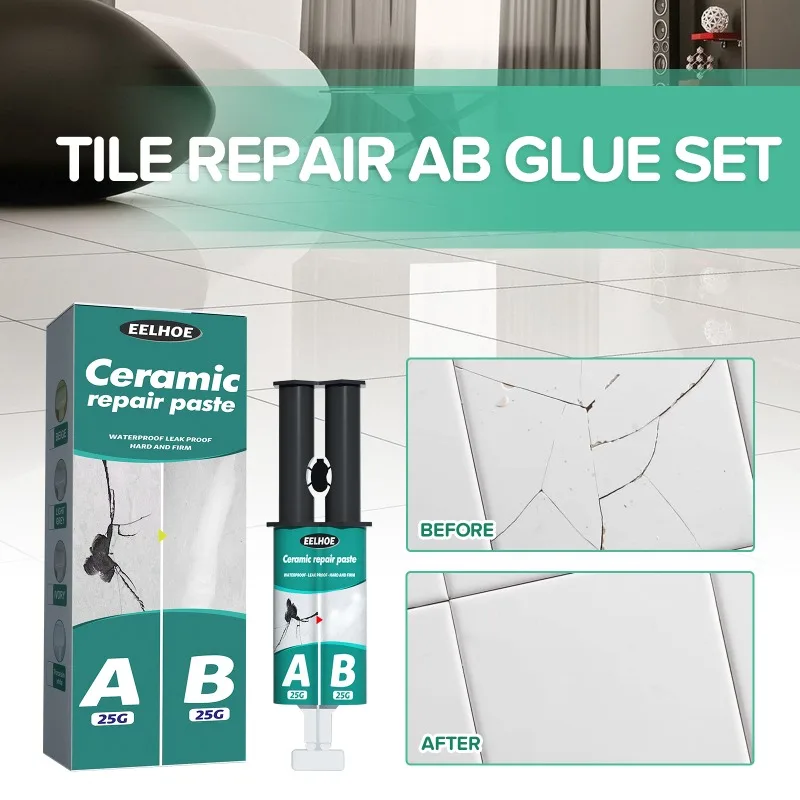 TileRepairPasteRepairABGlueCeramicCrackRepairingAgentAdhesive