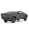 1:32 Tesla Cybertruck Pickup Alloy Car Model Diecast Toy Vehicle Sound and Light Simitation Cars Model Toys Gift 5