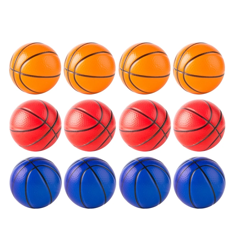

12Pcs Stress Reliever Ball Decompression Ball Toy Exercise Soft Elastic Stress Reliever Ball Kid Small Ball Toy Massage Toy
