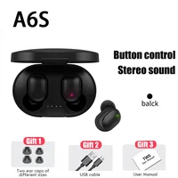 Wireless Bluetooth Headset A6S TWS Earbuds High Quality Noise Cancelling With Microphone Clear Calls Sports Waterproof Earbuds 1
