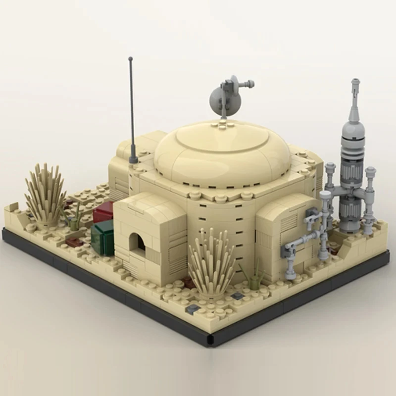 

New Space series Owen Lars' Home on Tatooine MOC-50144 Architecture Toys Building Blocks Bricks Children Xmas Kid Gift