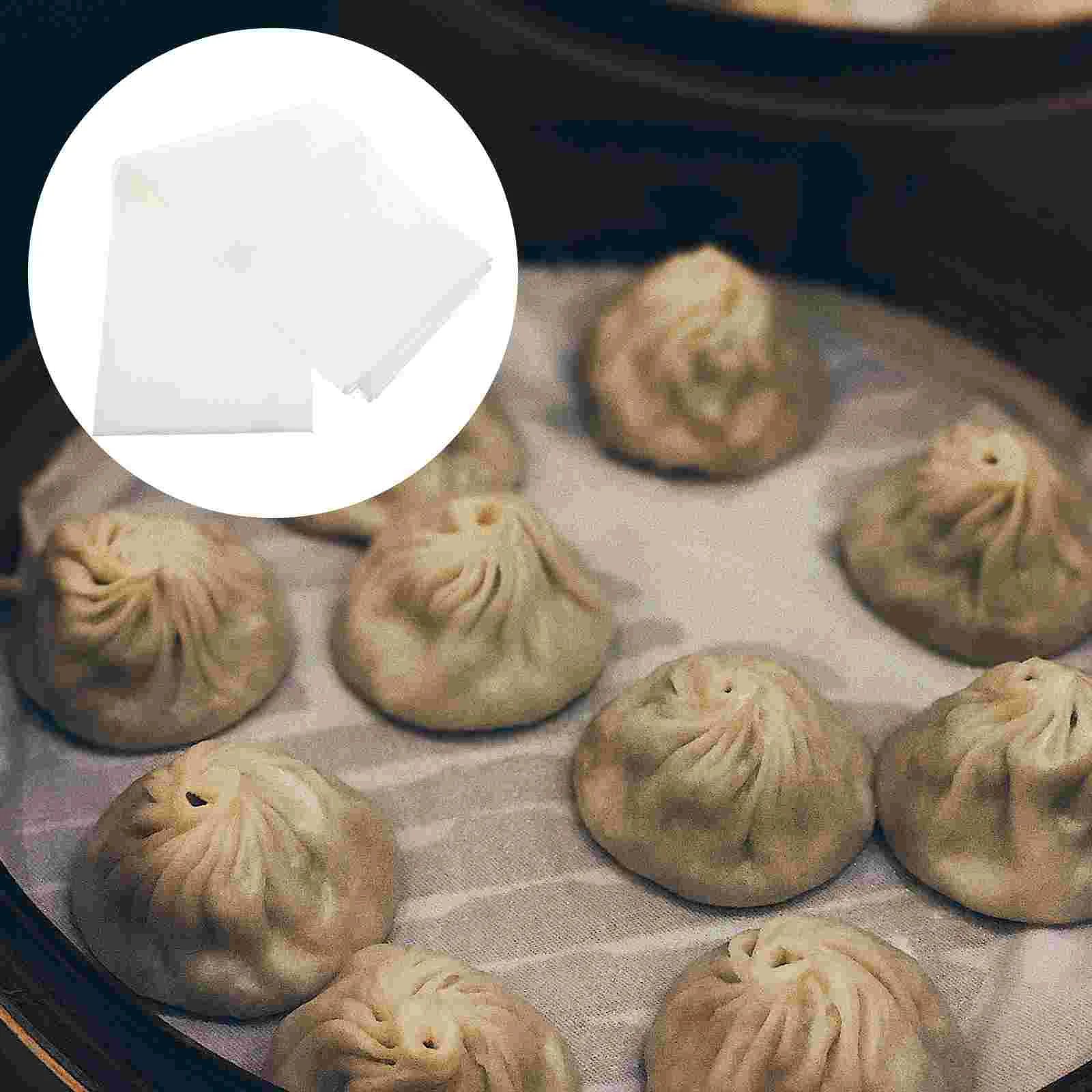 Steamer Liner Rice Liners Steamed Towel Pot Non-stick Steaming Pad Accessories Cooker White Tedron
