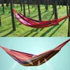 1-2 Person Canvas Hammock 264lbs Capacity Stripe Cotton Rainbow Hanging Bed Portable 102x32 in for Outdoor Indoor with Carry Bag 6
