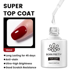 Luxurious Jelly Nude Gel Nail Polish - 10ml, 50 Chic Shades, Semi-Transparent UV LED Soak-Off Formula (Super Top Coat)