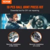 VEVOR 25/23/21/10 PCS Ball Joint Press Kit C-press Ball Joint Tools Steel Brake Anchor Pins Press and Removal Tools with Case 2