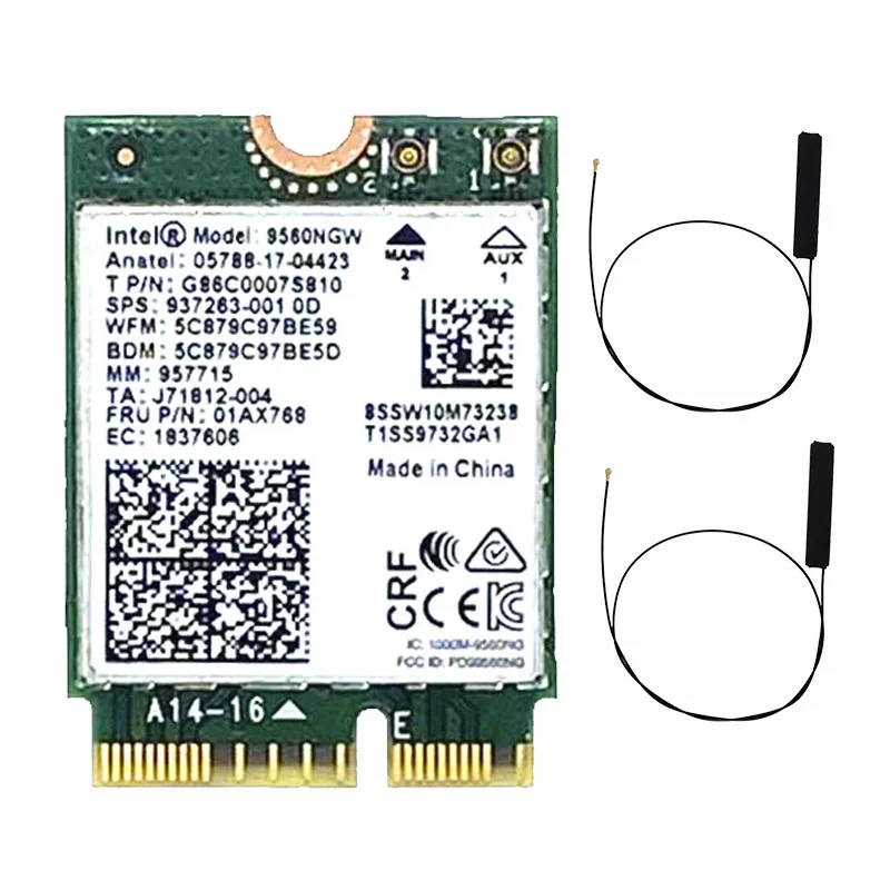 Рисунок 4 - Комплект антенны Wi-Fi 9560NGW