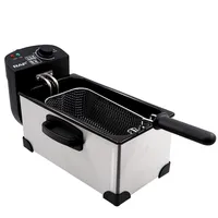 Multifunctional French Fries Frying Machine For Domestic Fryers Commercial Single-Cylinder Electric Frying Furnace Small Fried 1