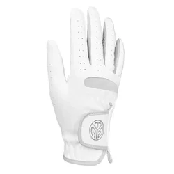 Men's White Breathable Microfiber Left-Hand Golf Glove - 26 (Right)