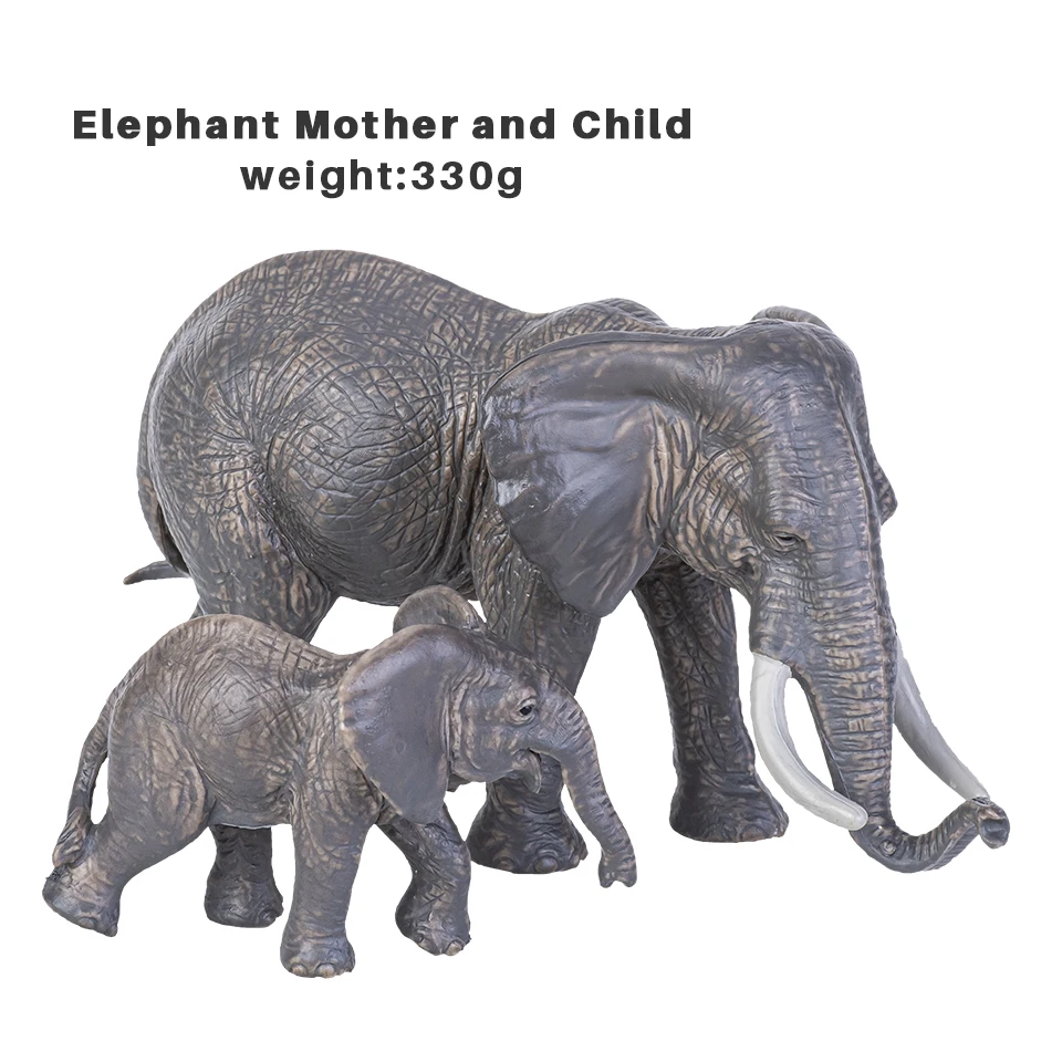 Elephant Mom and son